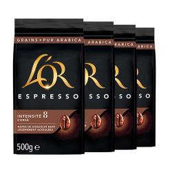 L'OR Espresso Café En Grain Espresso - 4X500G