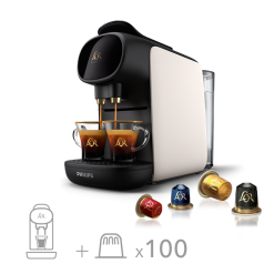 L'OR Espresso Lot Machine L'OR BARISTA Sublime + 100 Capsules