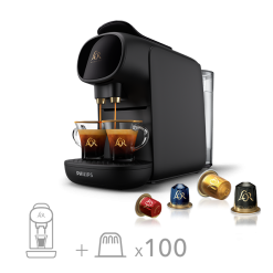 L'OR Espresso Lot Machine L'OR BARISTA Sublime + 100 Capsules