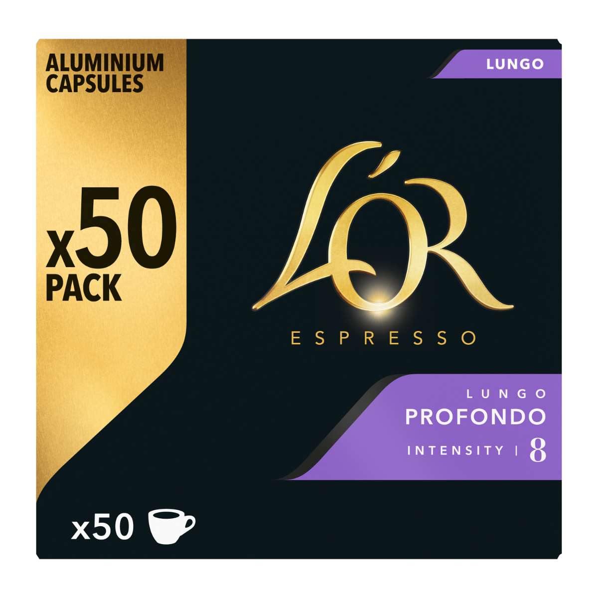 L'OR Espresso Lungo Profondo - 50 Capsules De Café